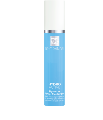 DR. GRANDEL HYDRO ACTIVE Hyaluron Power Moisturizer 50 ml - Glättende 24-h-Feuchtigkeitspflege für die feuchtigkeitsarme Haut - durchfeuchtet & glättet