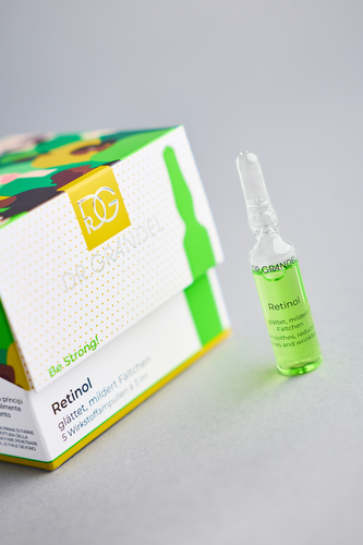 GRANDEL AMPOULE SELECTION Celebrate Women - Be Strong! - Wirkstoffampullen Retinol - glättende Wirkstoffampulle - glättet, mildert Fältchen