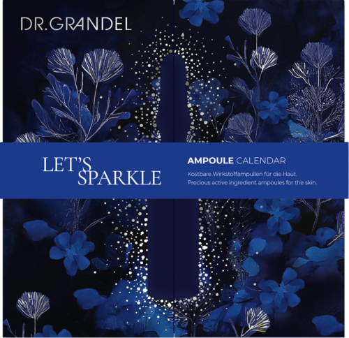Dr. Grandel Adventskalender 2025 Let´s Sparkle befüllt mit 25 beliebten Wirkstoffampullen