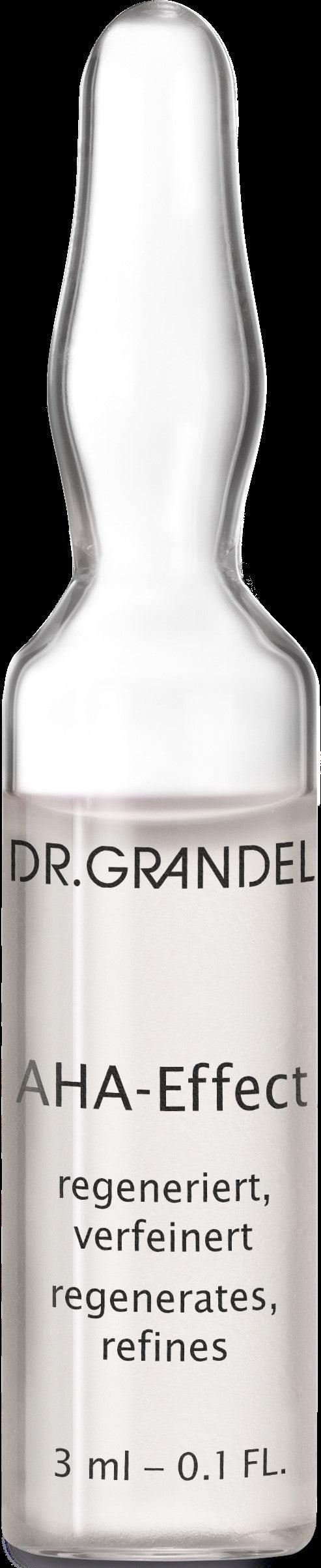 Dr. Grandel AHA-Effekt Wirkstoffampullen 3 x 3 ml mit 5 % Fruchtsäuren, regeneriert und verfeinert - kosmetikkaufen.shop