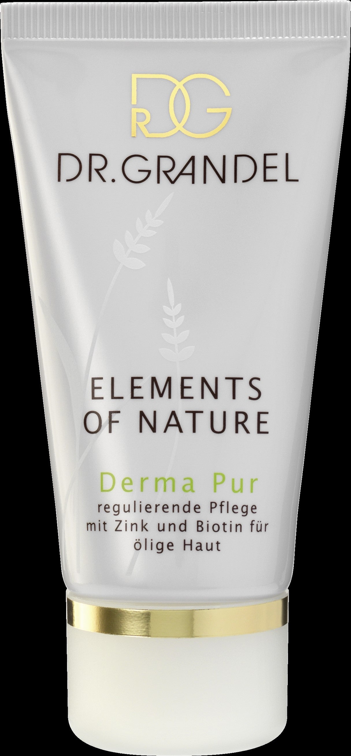 Dr. Grandel Elements of Nature Derma Pur 50 ml regulierende Pflege mit Zink und Biotin für ölige Haut - kosmetikkaufen.shop