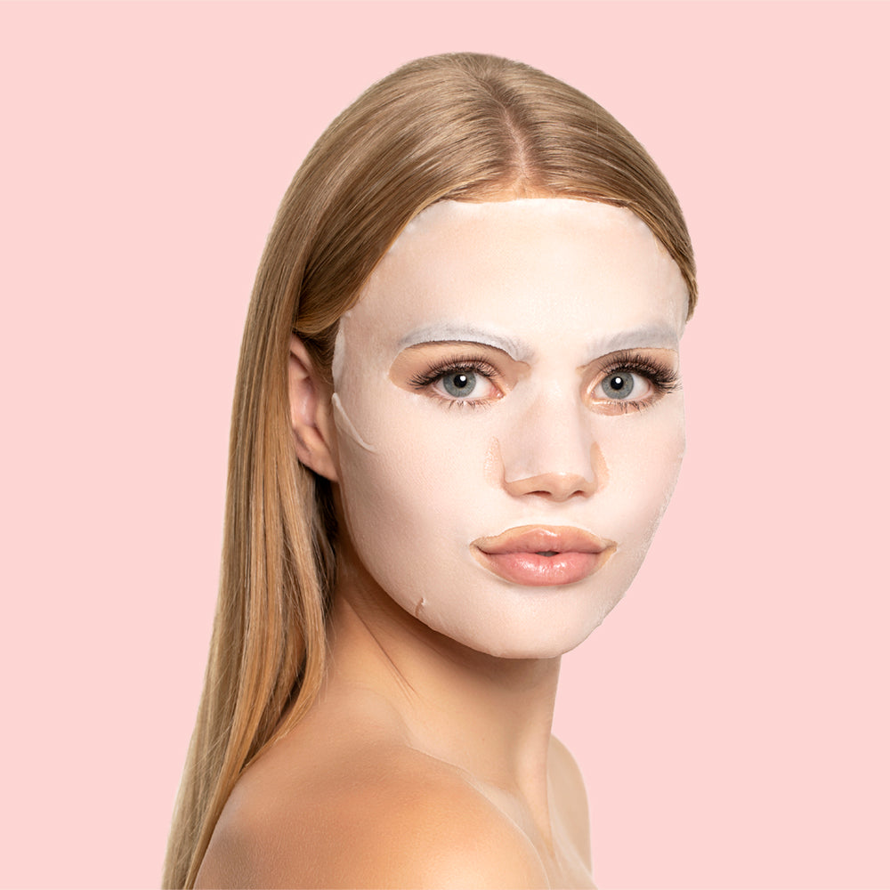 Starskin ORGLAMIC™ Pink Cactus Mask - durchfeuchtende Vlies-Maske für den richtigen Glow - kosmetikkaufen.shop