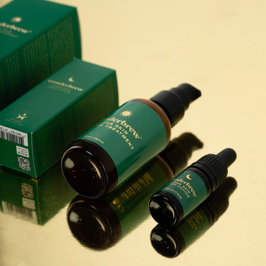 Wonderbrew powered by Starkin - Clear Skin Night Serum 5 ml - kosmetikkaufen.shop