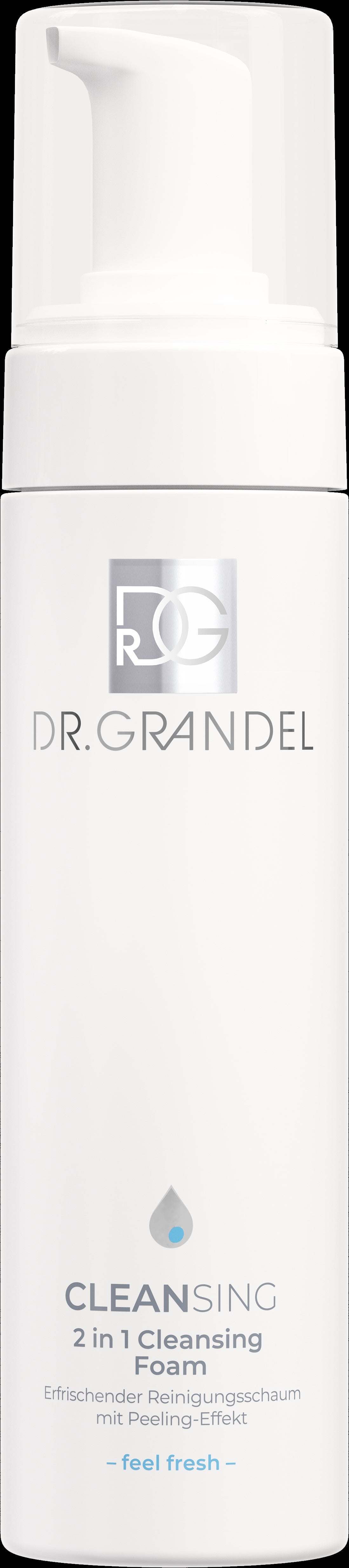 Dr. Grandel Cleansing 2 in 1 Cleansing Foam 200 ml erfrischender Reinigungsschaum mit Peeling-Effekt - kosmetikkaufen.shop