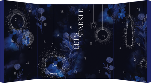 Dr. Grandel Adventskalender 2025 Let´s Sparkle befüllt mit 25 beliebten Wirkstoffampullen