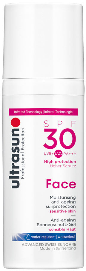 ultrasun FACE Anti-Age SPF30 Anti-Aging Sonnenschutz für sehr sensible Haut - kosmetikkaufen.shop