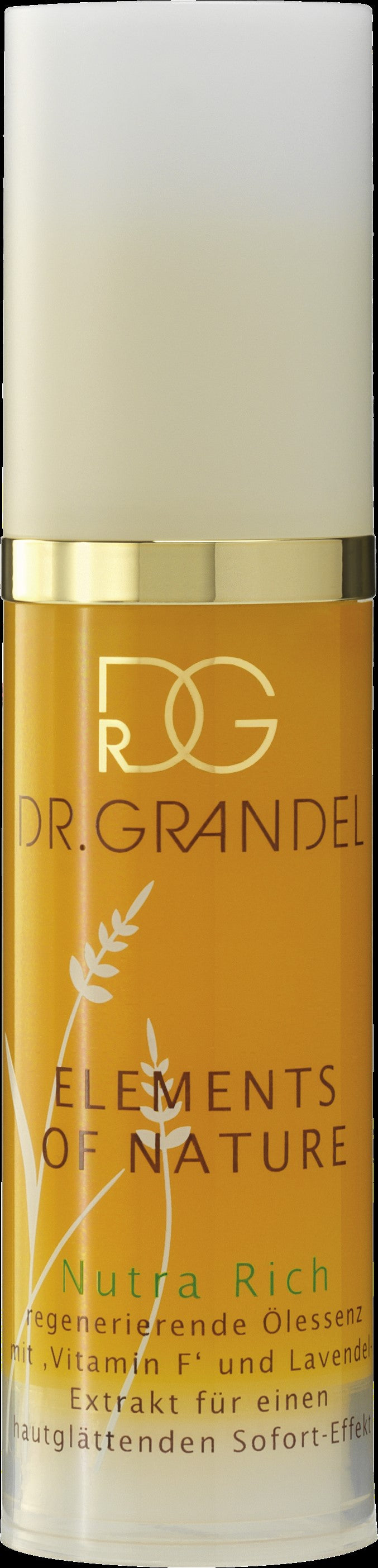 Dr. Grandel Elements of Nature Nutra Rich 30 ml regenerierende Ölessenz mit Vitamin F und Lavendel Extrakt für einen hautglättenden Sofort-Effekt - kosmetikkaufen.shop