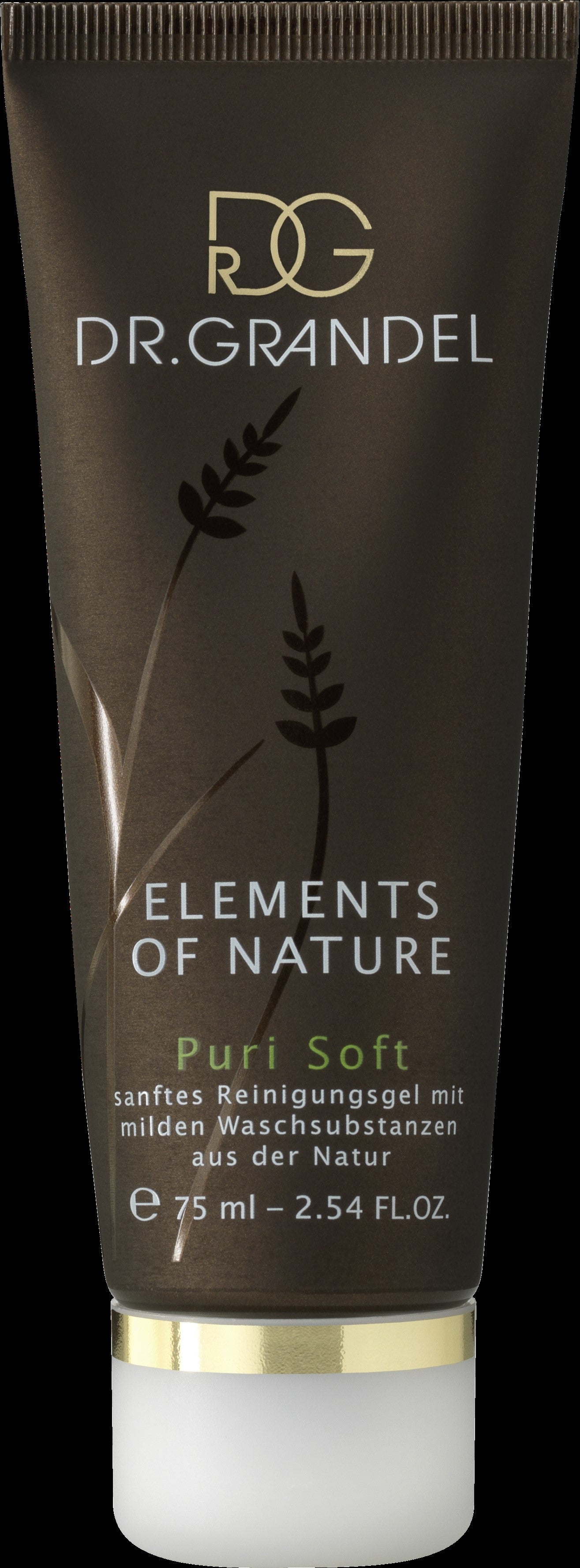 Dr. Grandel Elements of Nature Puri Soft 75 ml sanftes Reinigungsgel mit milden Waschsubstanzen aus der Natur - kosmetikkaufen.shop