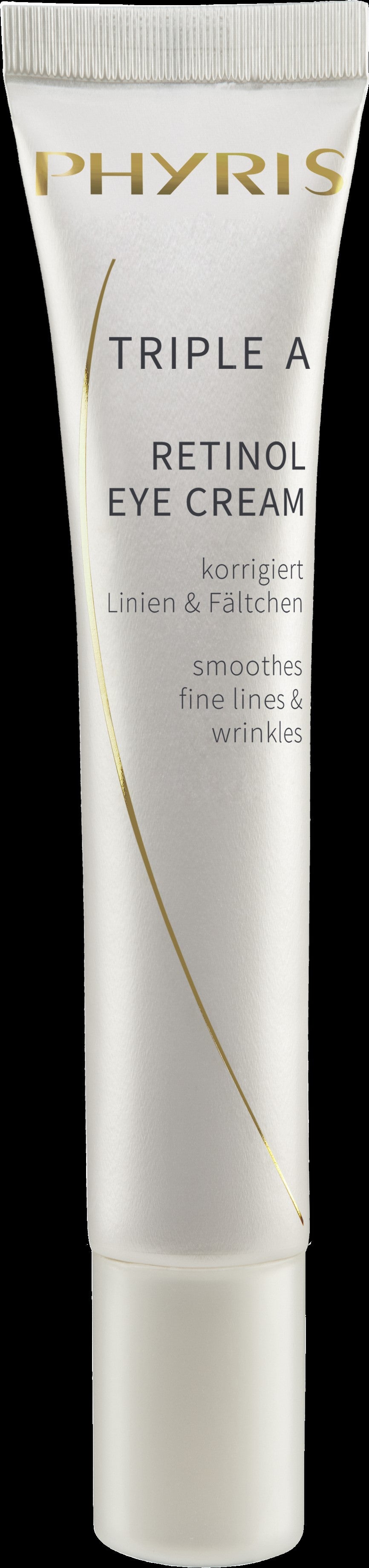 PHYRIS Triple A Retinol Eye Cream 20 ml korrigiert Linien & Fältchen - kosmetikkaufen.shop