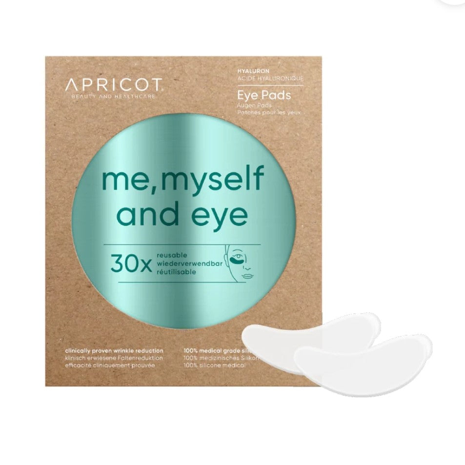 Apricot "me, myself and eye" Augen Pads mit Hyaluron bis zu 30 Mal wiederverwendbar