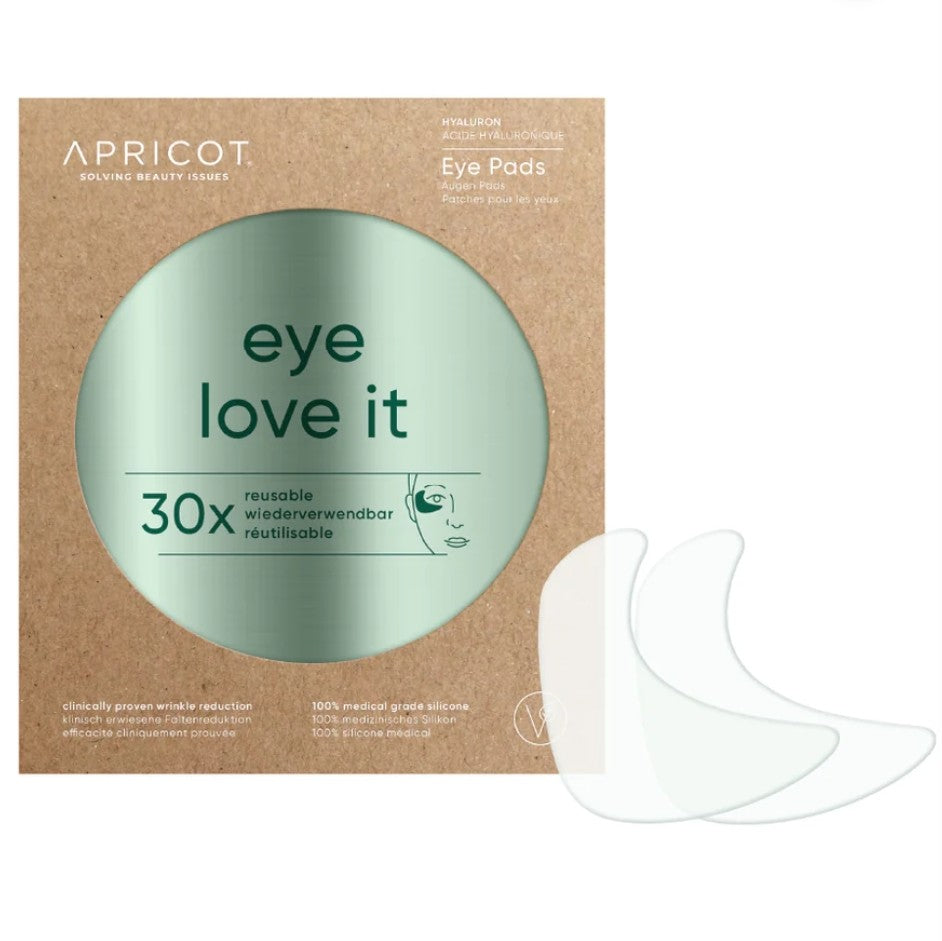 Apricot " eye love it" Augen-Schläfen-Pads mit Hyaluron bis zu 30 Mal wiederverwendbar