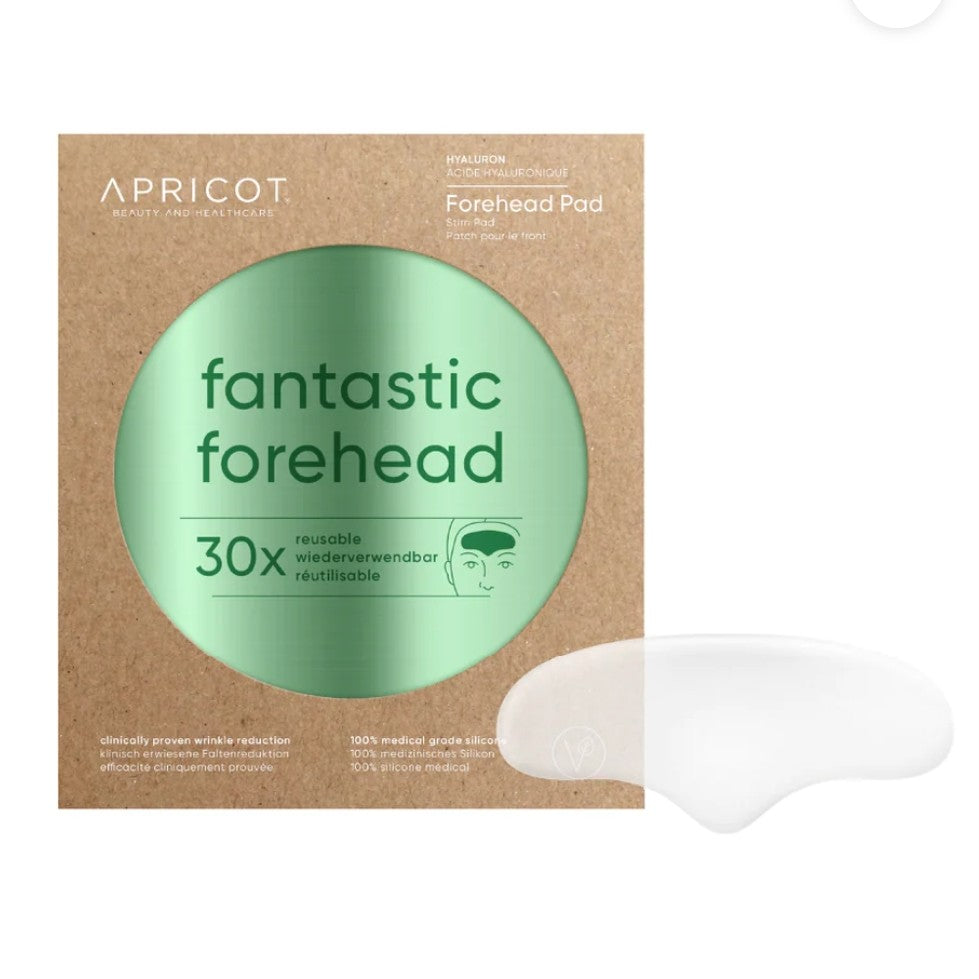 Apricot "fantastic forehead" Stirn Pad mit Hyaluron bis zu 30 Mal wiederverwendbar