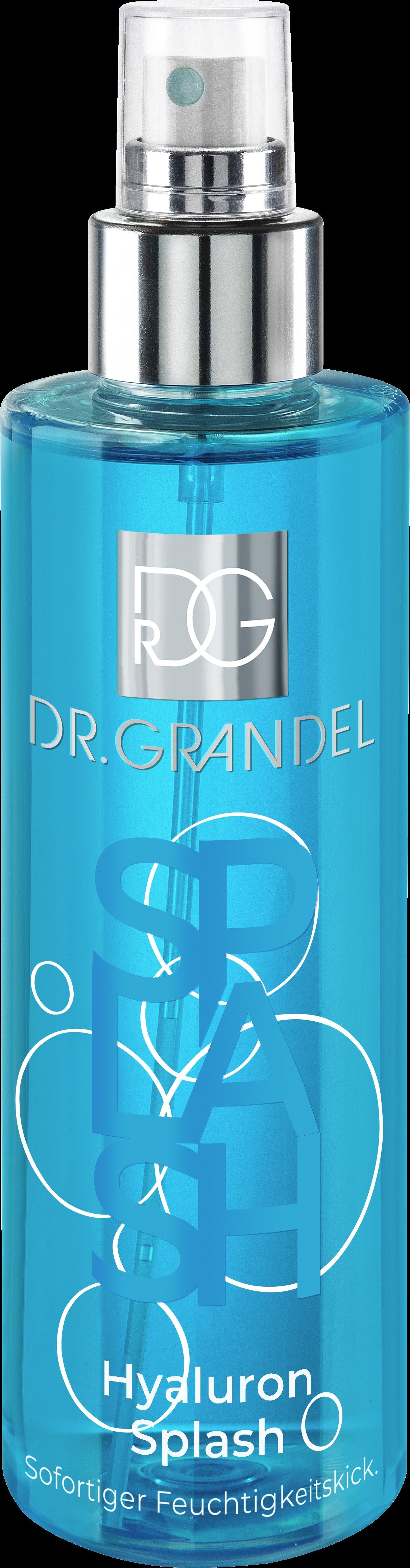 Dr. Grandel Hyaluron Splash 100 ml Sofortiger Feuchtigkeitskick erfrischt Gesicht und Körper